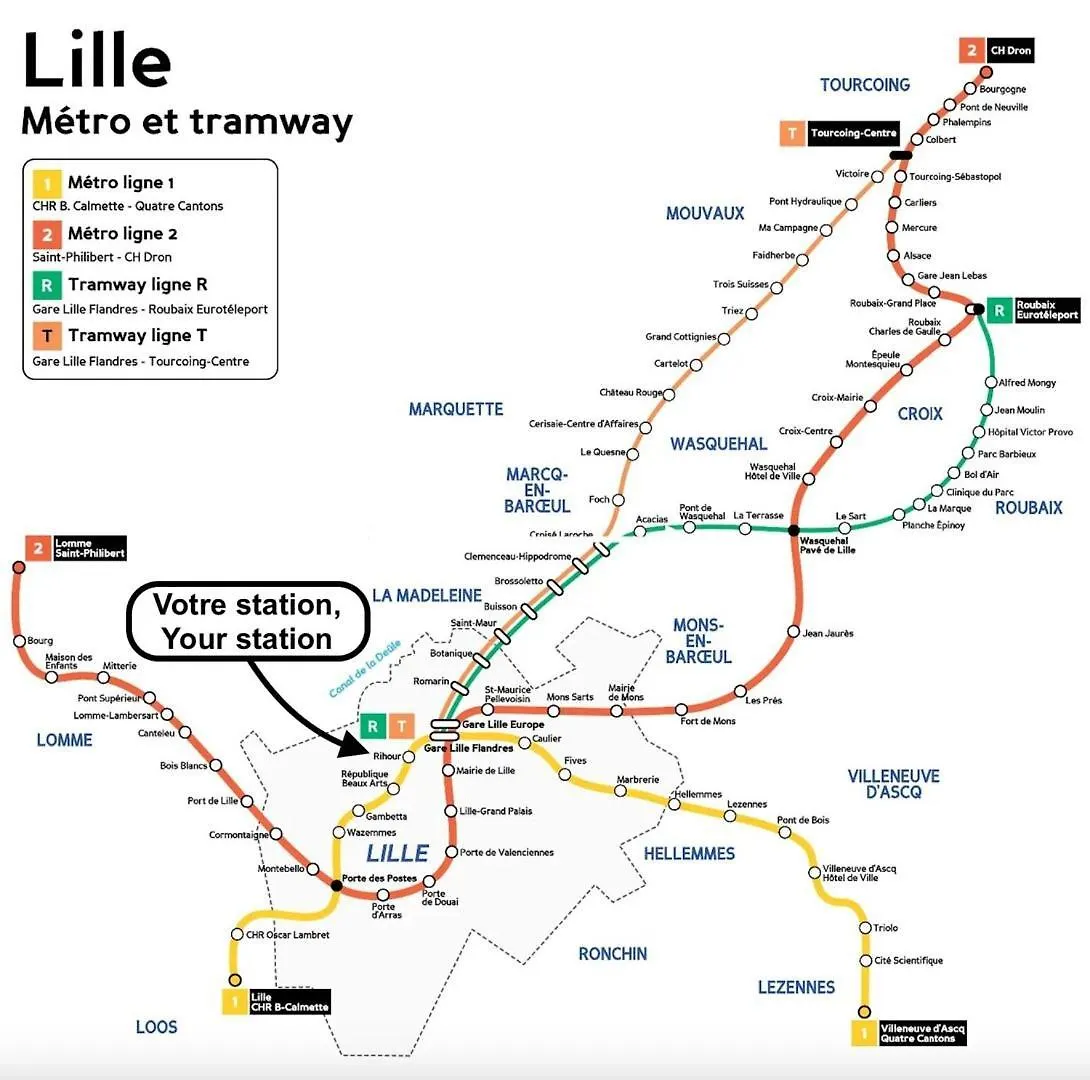 Vieux Lille - Superb Apartment Balcony Parking!